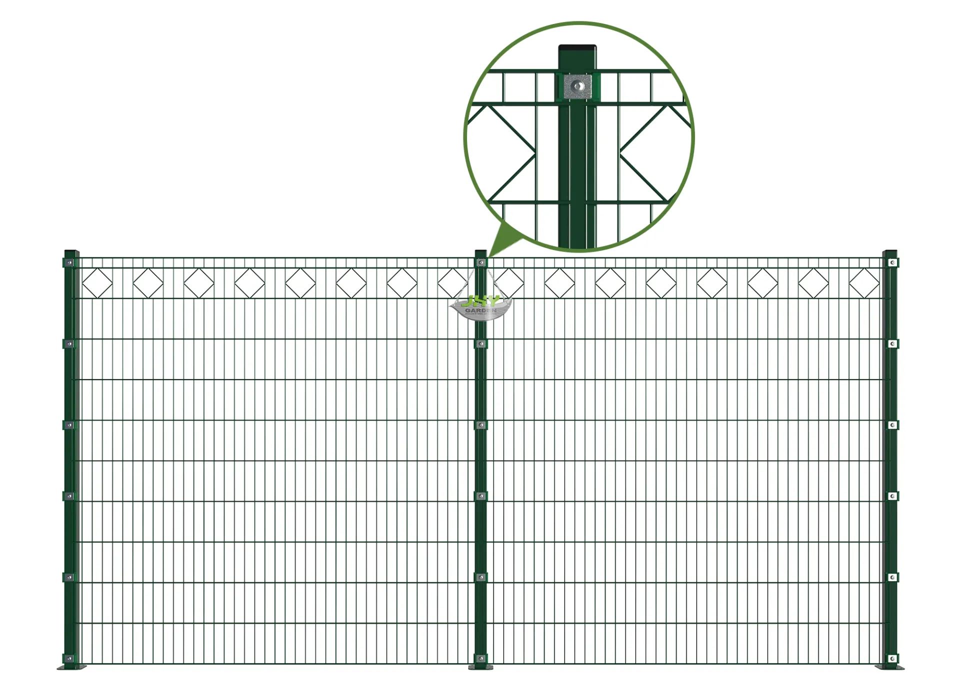 Diamond Deco Steel Mesh Fence Panel 2.webp3