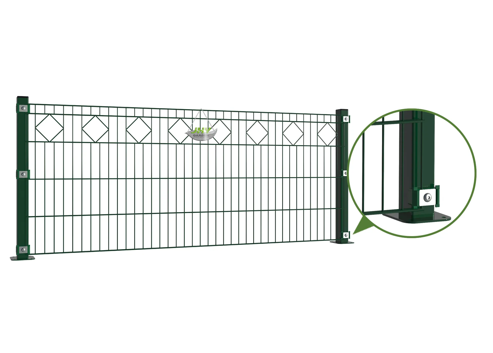 Diamond Deco Steel Mesh Fence Panel 4.webp3