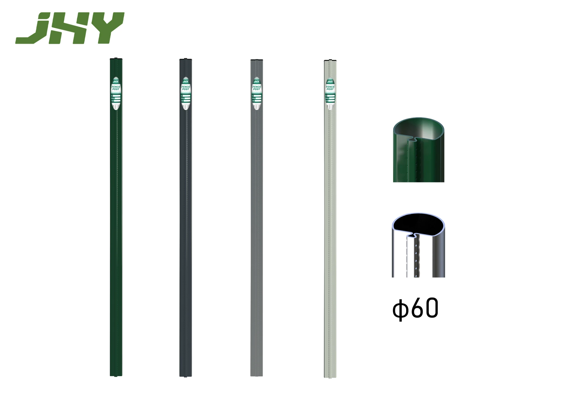 EURO FENCE POST GALVANIZED & POWDER COATING LINE POST