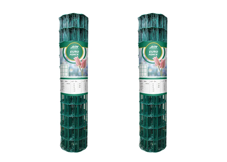 PVC COATED EURO FENCE MESH SIZE 100×100MM WIDTH 180CM