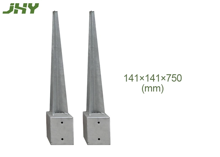FENCE POST SPIKES 141×141×750MM