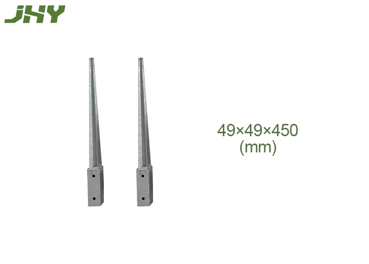FENCE POST SPIKES 49×49×450MM