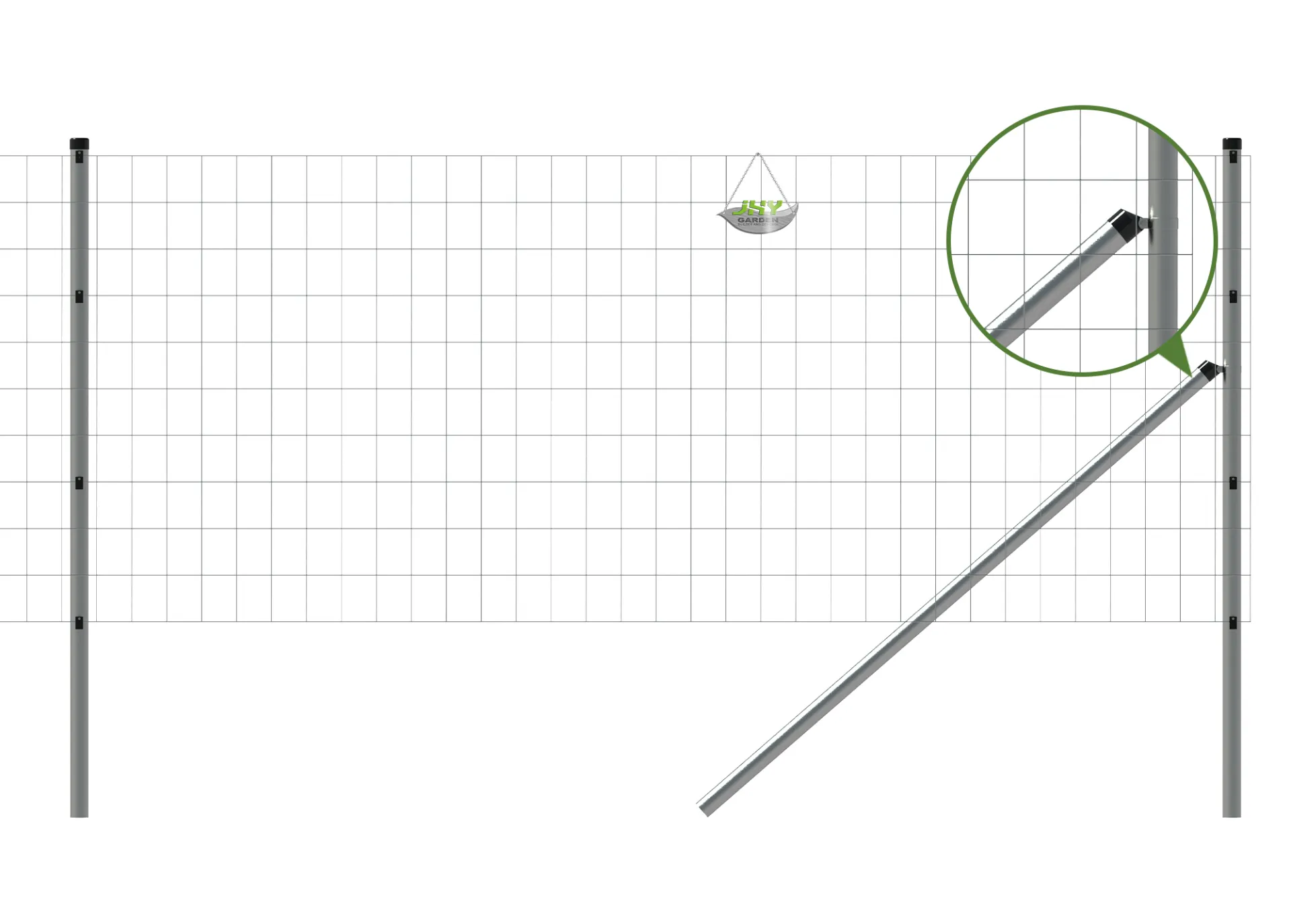 Galvanized welded wire mesh 100×75mm.webp1