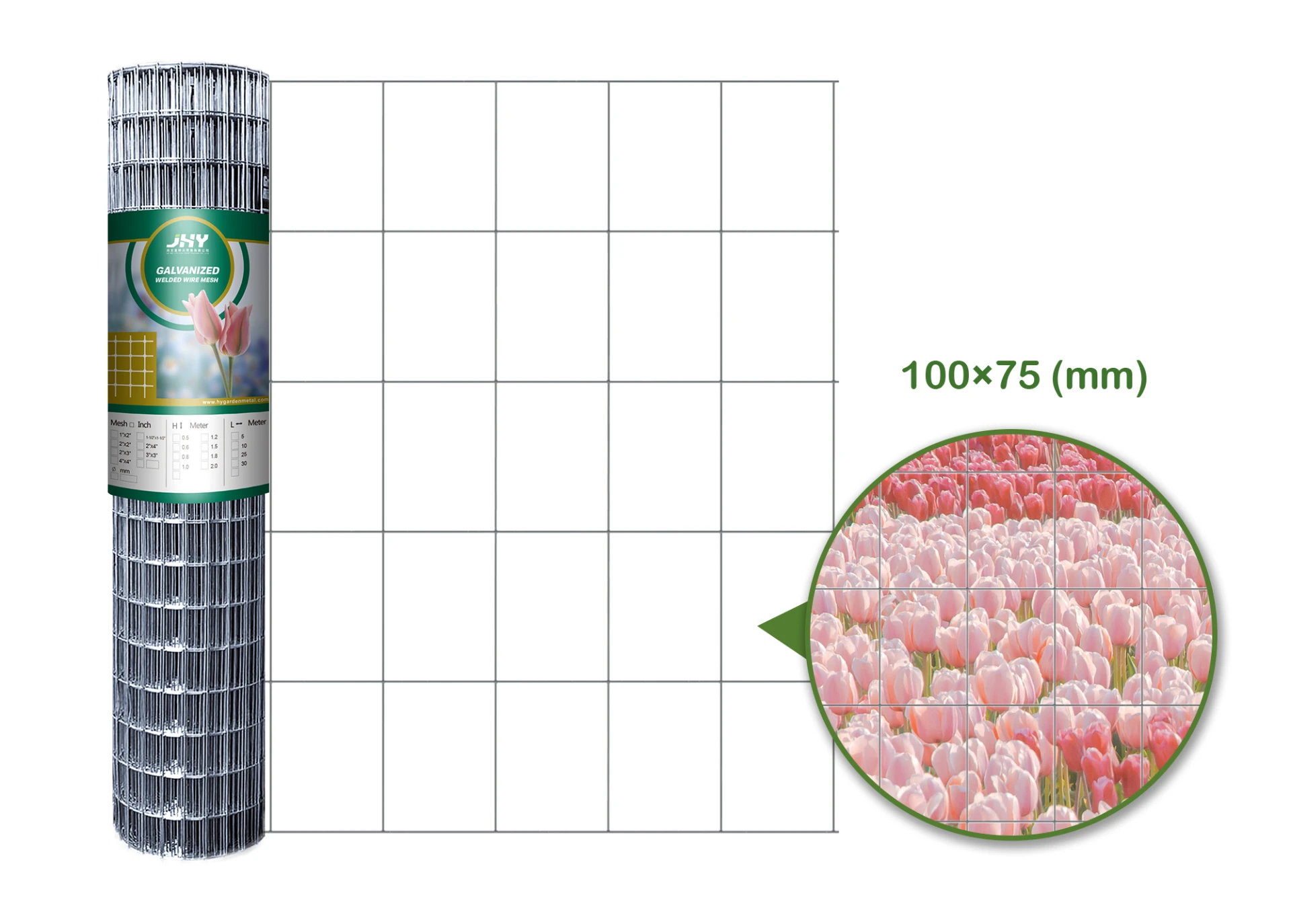 Galvanized welded wire mesh 100×75mm.webp