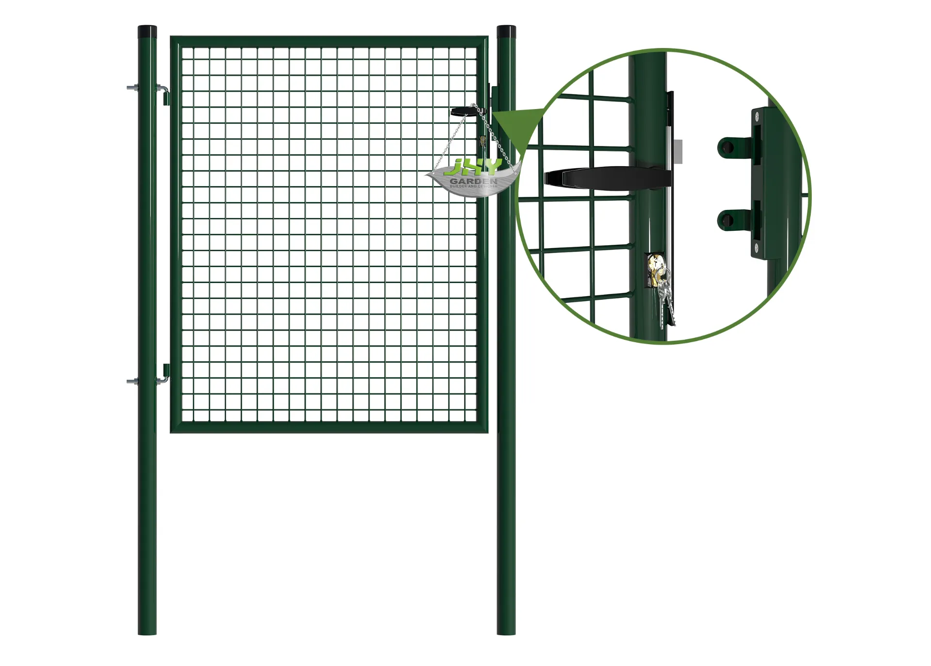 Mesh Fence Garden Gate 1000×1250mm lock opening.webp1