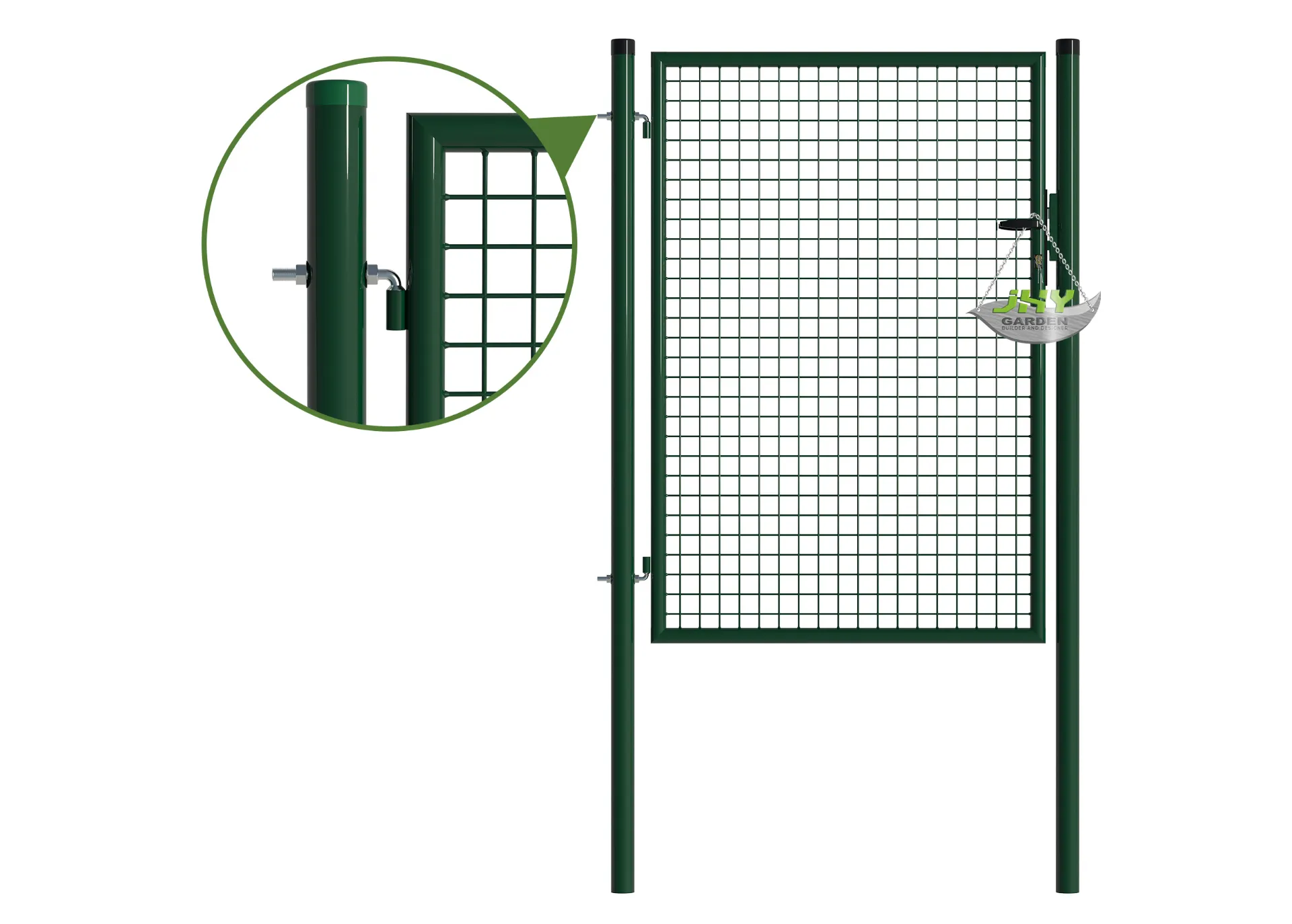 Mesh Fence Garden Gate 1000×1500mm hinge.webp1