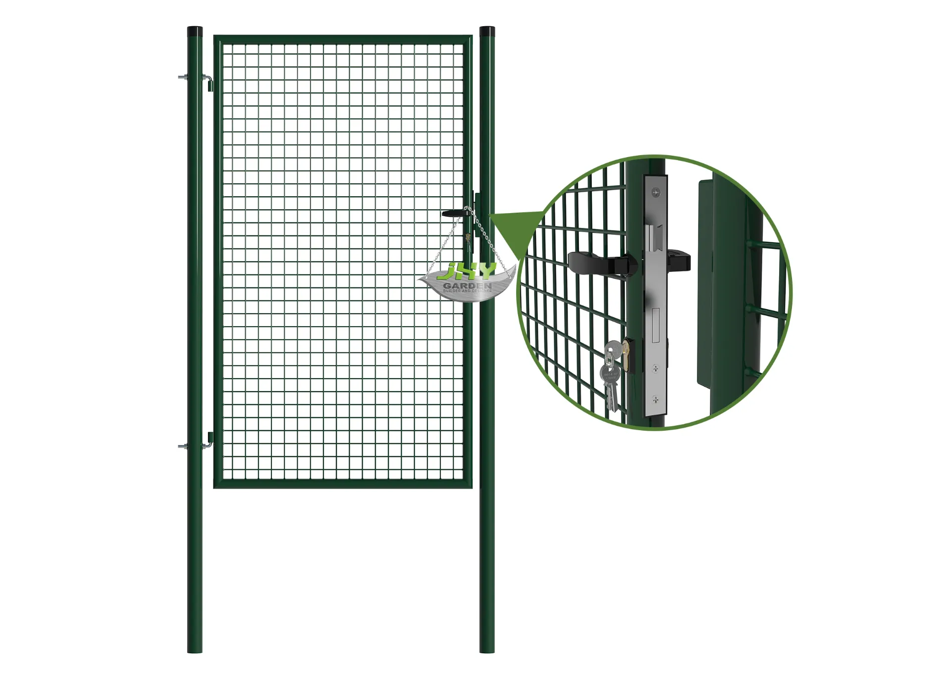 Mesh Fence Garden Gate 1000×1750mm lock inside.webp1