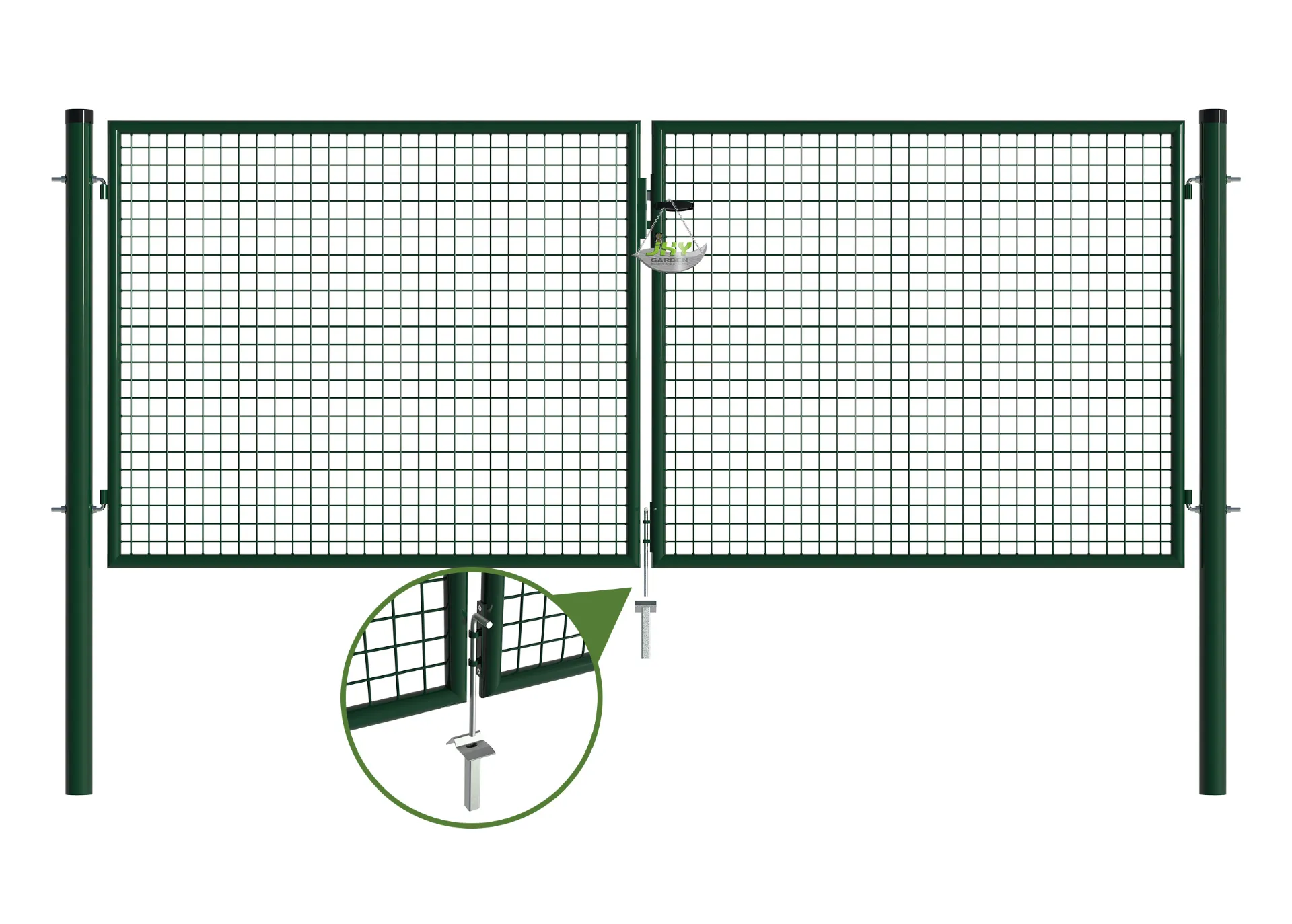 Mesh Fence Garden Gate 3000×1250mm stopper.webp1