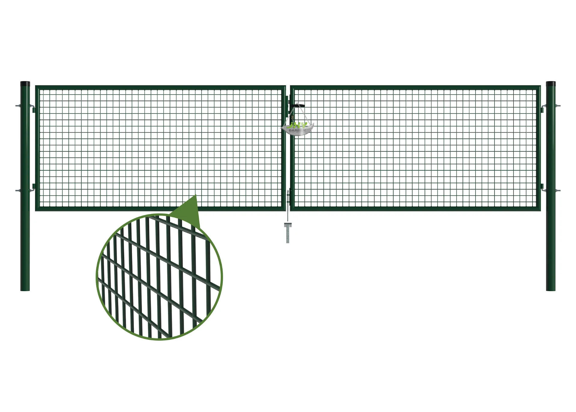 Mesh Fence Garden Gate 4000×1000mm mesh.webp1