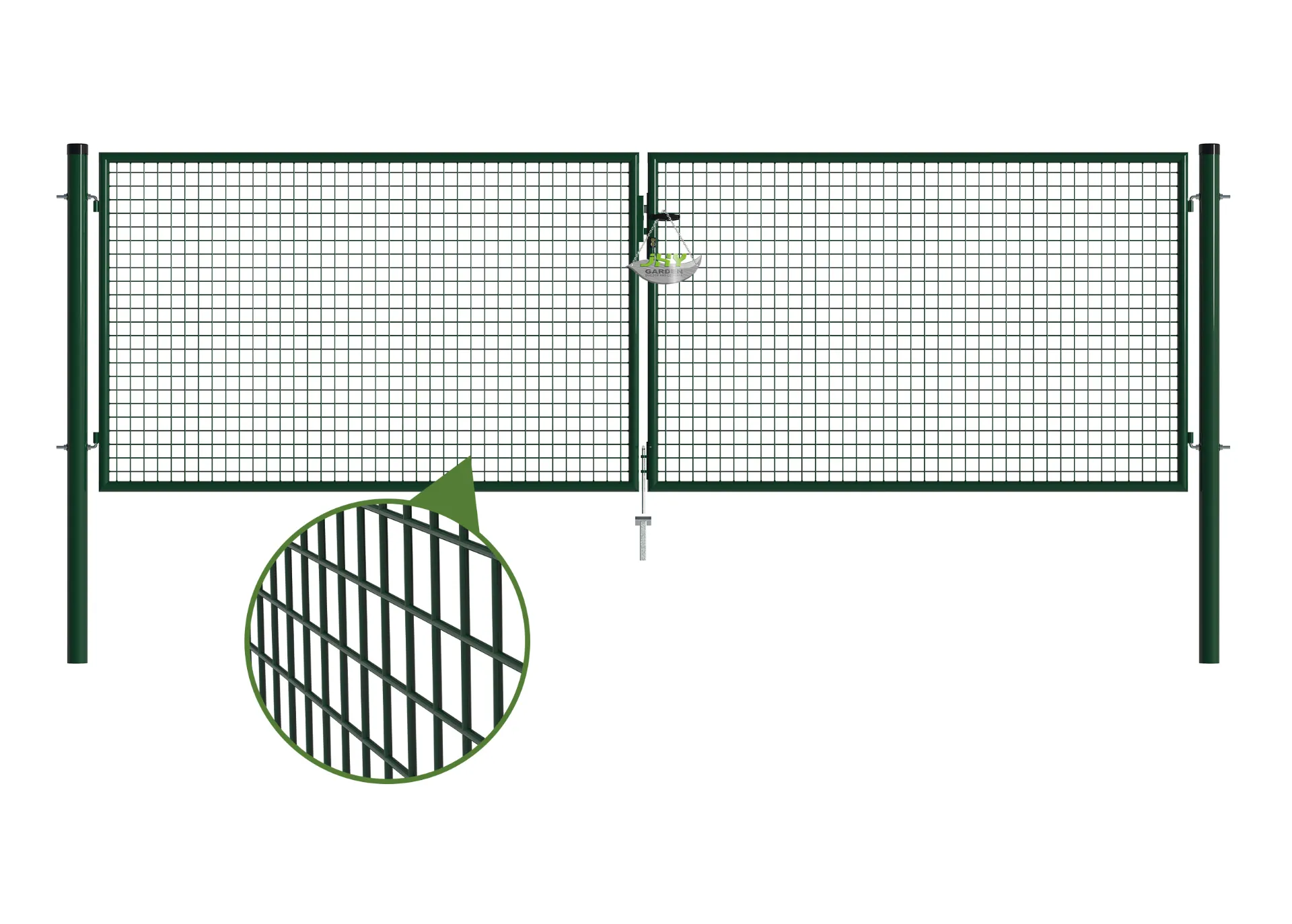Mesh Fence Garden Gate 4000×1250mm mesh.webp1