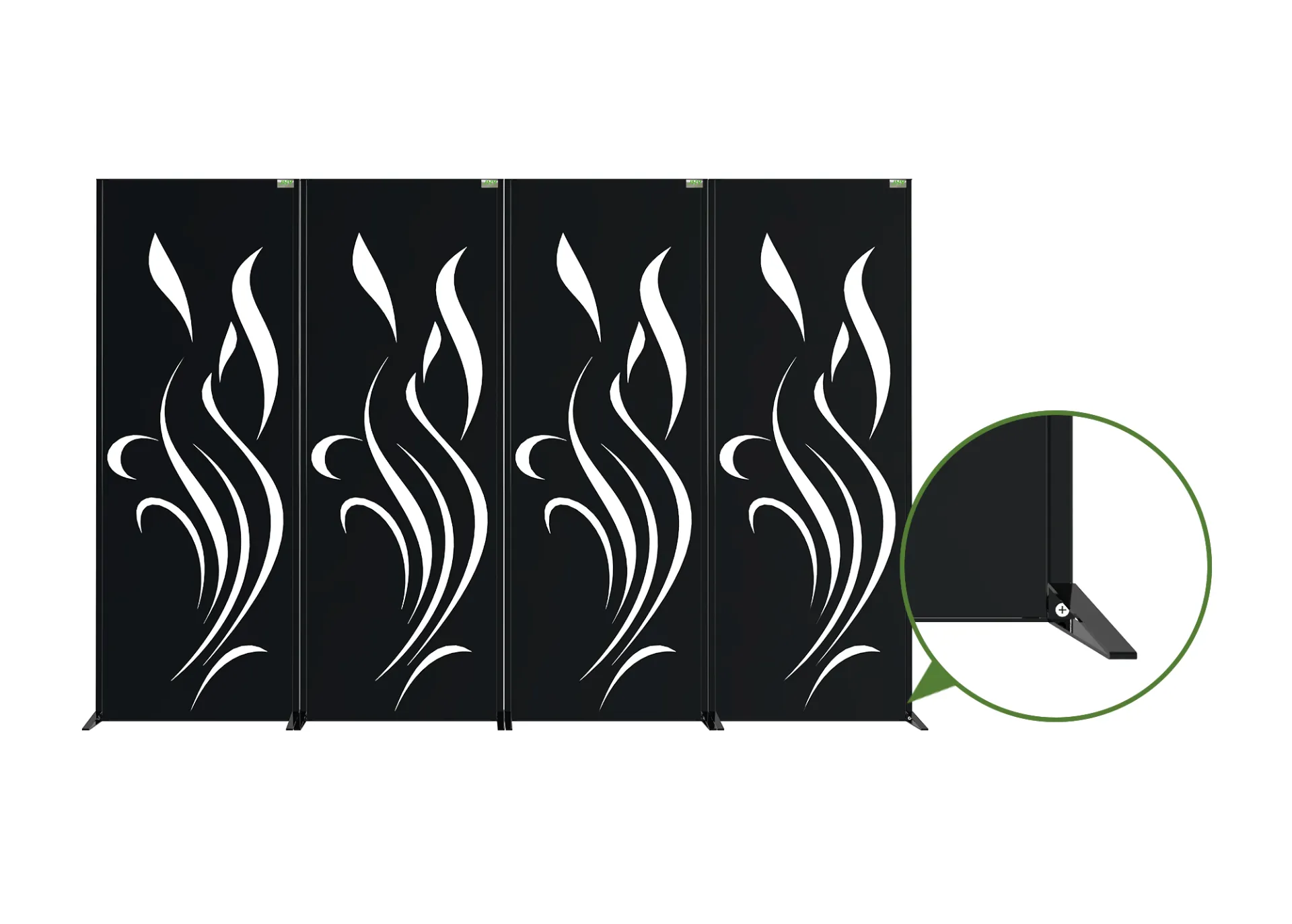 Steel Decorative Garden Screen Vanilla (2).webp1