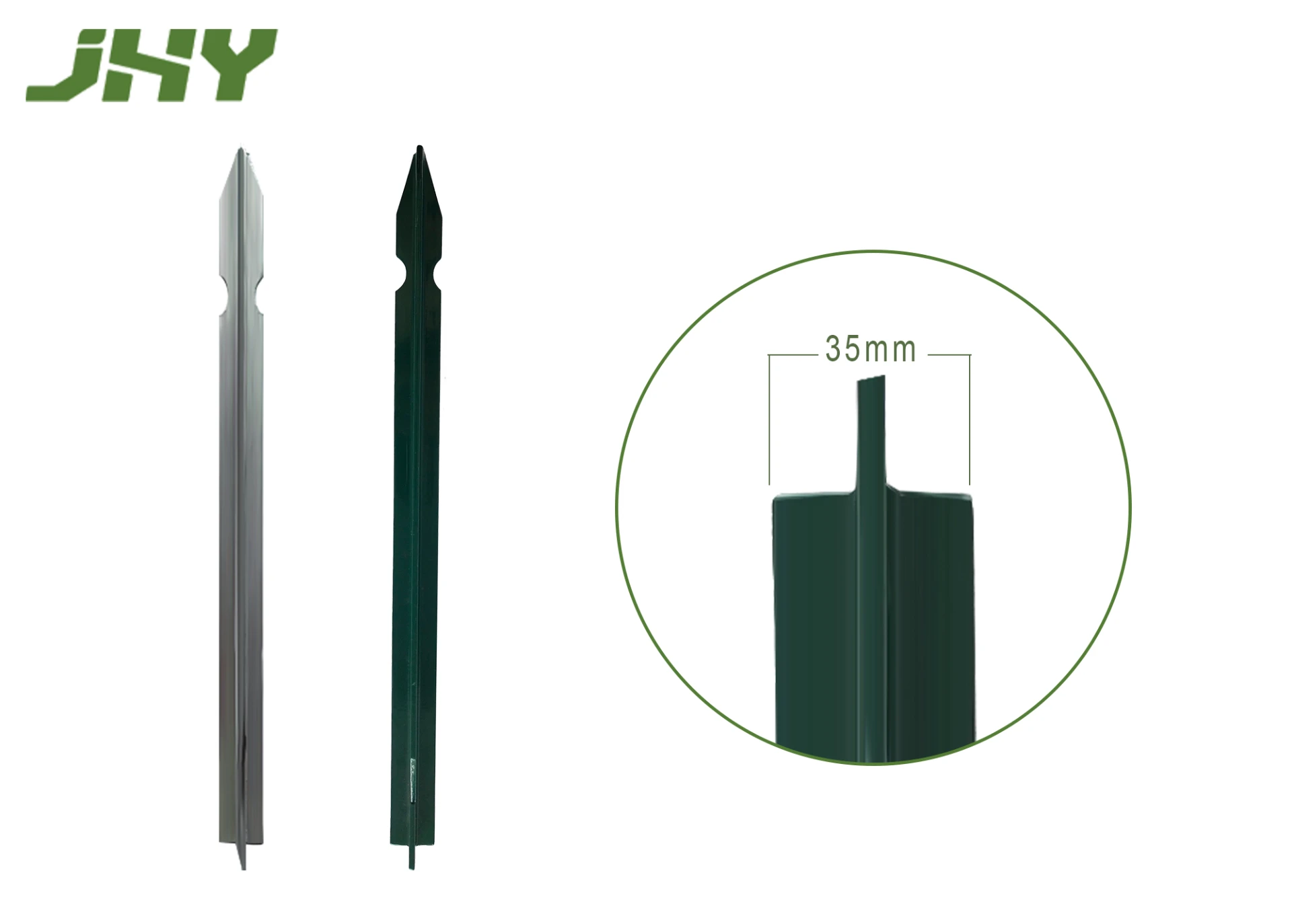 T POST GALVANIZED & POWDER COATING LINE POST