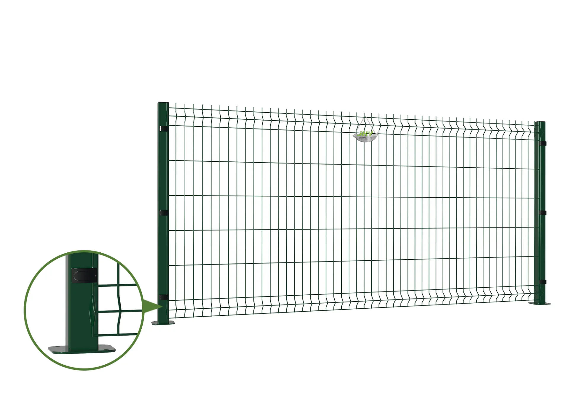 Welded Wire Euro Fence Panel1230mm.webp4