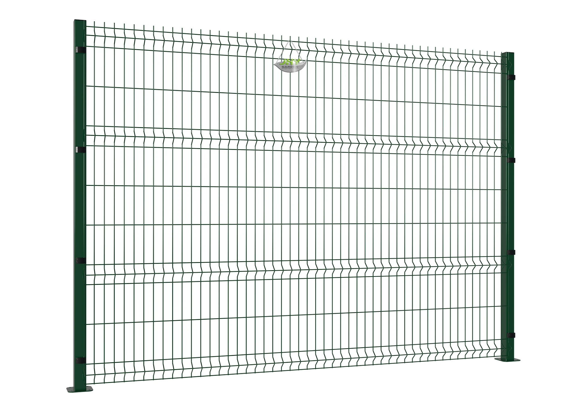 WELDED WIRE EURO FENCE PANEL WIDTH 250CM & HEIGHT 183CM