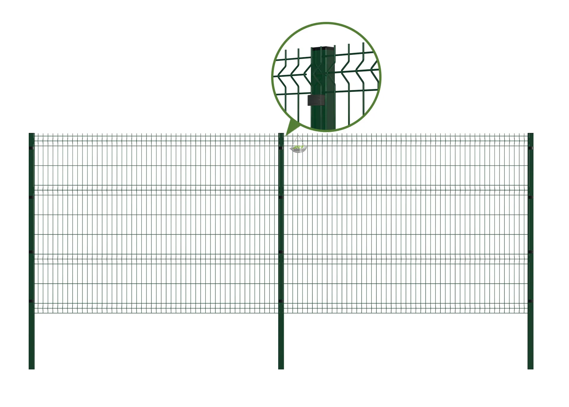 Welded Wire Euro Fence Panel1830mm.webp4