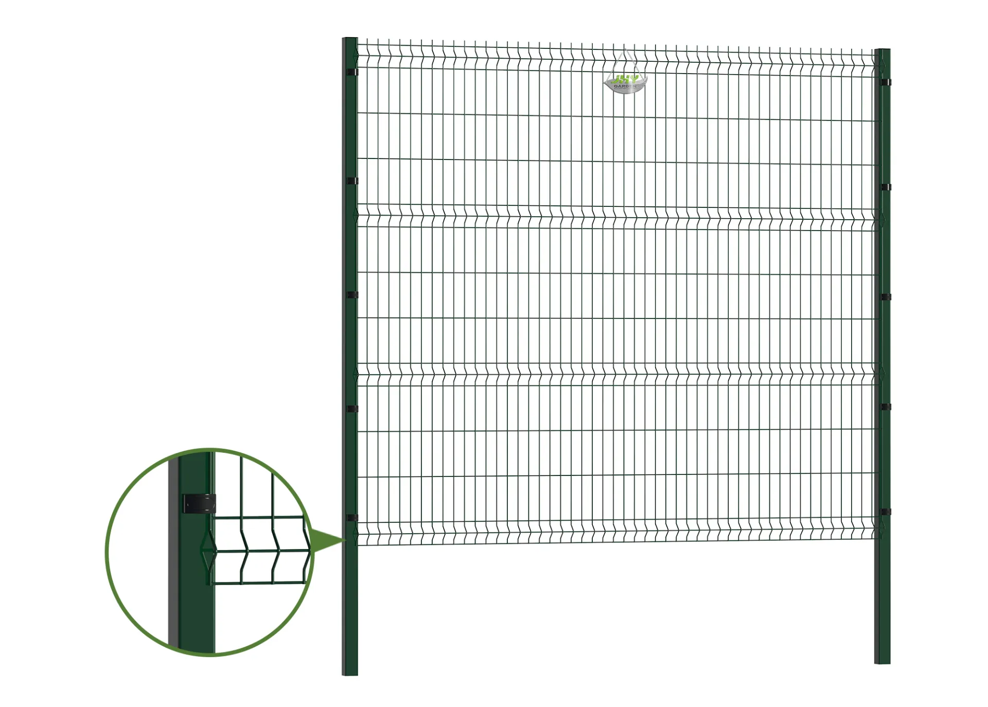 Welded Wire Euro Fence Panel2230mm (3).webp1