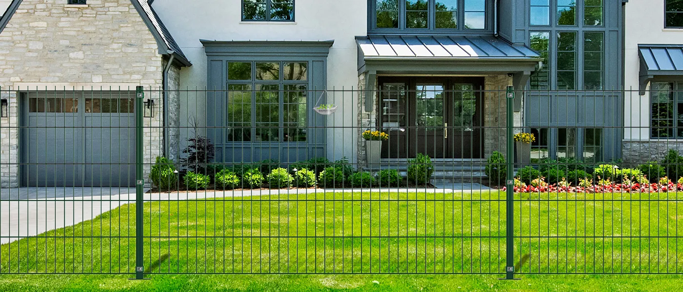 6/5/6 2D DOUBLE WIRE FENCE PANEL WIDTH 250CM & HEIGHT 103CM