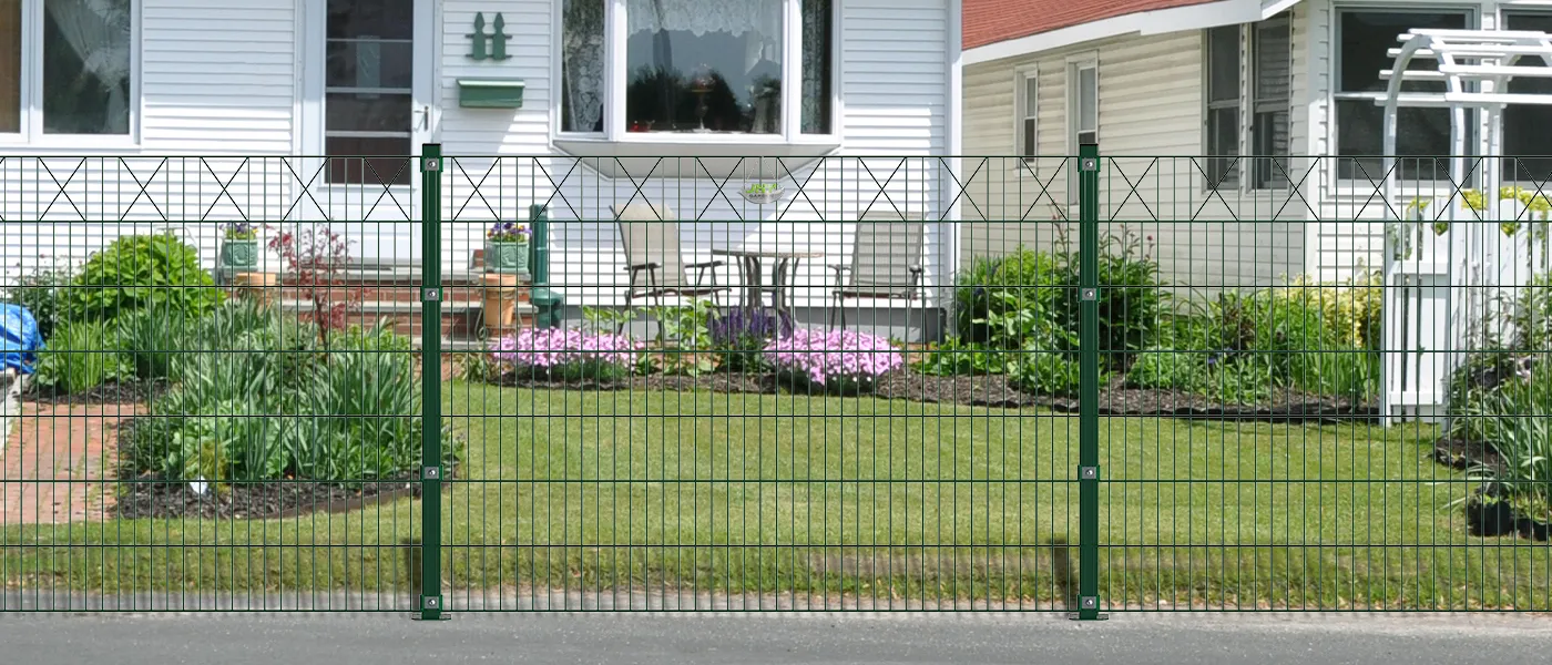 X DECO STEEL MESH FENCE PANEL WIDTH 200CM & HEIGHT 140CM