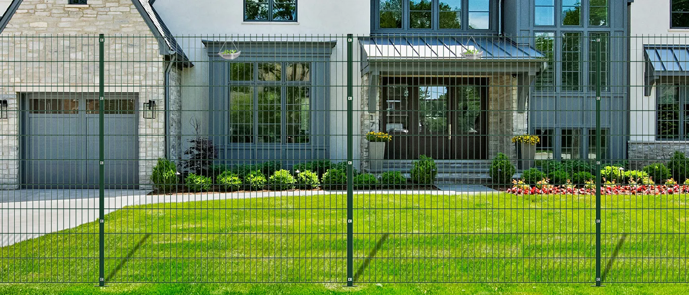 6/5/6 2D DOUBLE WIRE FENCE PANEL WIDTH 250CM & HEIGHT 203CM