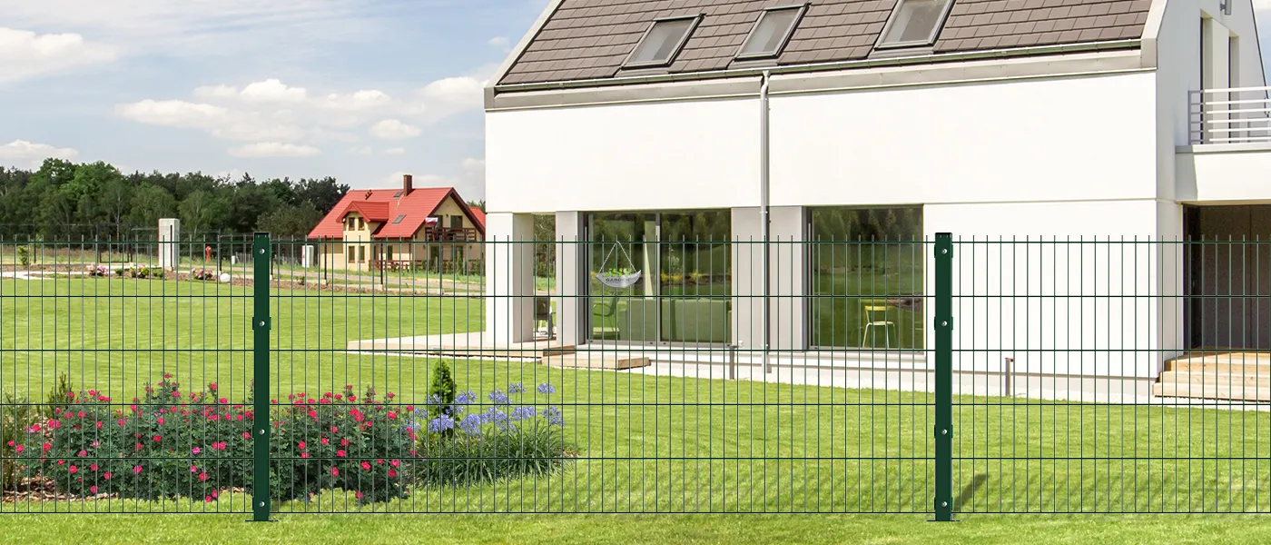 6/5/6 2D DOUBLE WIRE FENCE PANEL COVER PLATE WIDTH 250CM & HEIGHT 103CM