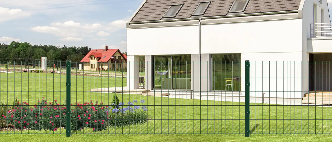 6/5/6 2D DOUBLE WIRE FENCE PANEL COVER PLATE WIDTH 250CM & HEIGHT 103CM