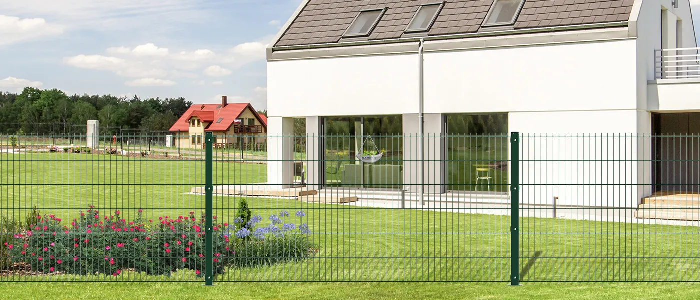 6/5/6 2D DOUBLE WIRE FENCE PANEL COVER PLATE WIDTH 250CM & HEIGHT 123CM