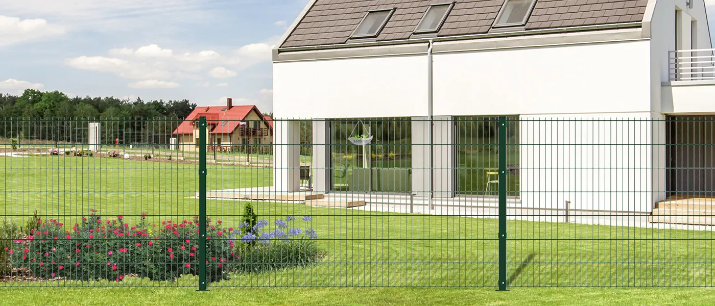 6/5/6 2D DOUBLE WIRE FENCE PANEL COVER PLATE WIDTH 250CM & HEIGHT 143CM