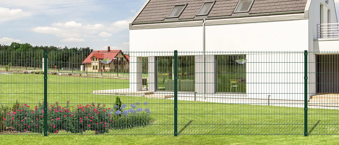 6/5/6 2D DOUBLE WIRE FENCE PANEL COVER PLATE WIDTH 250CM & HEIGHT 163CM