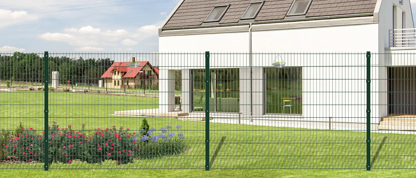 6/5/6 2D DOUBLE WIRE FENCE PANEL COVER PLATE WIDTH 250CM & HEIGHT 183CM