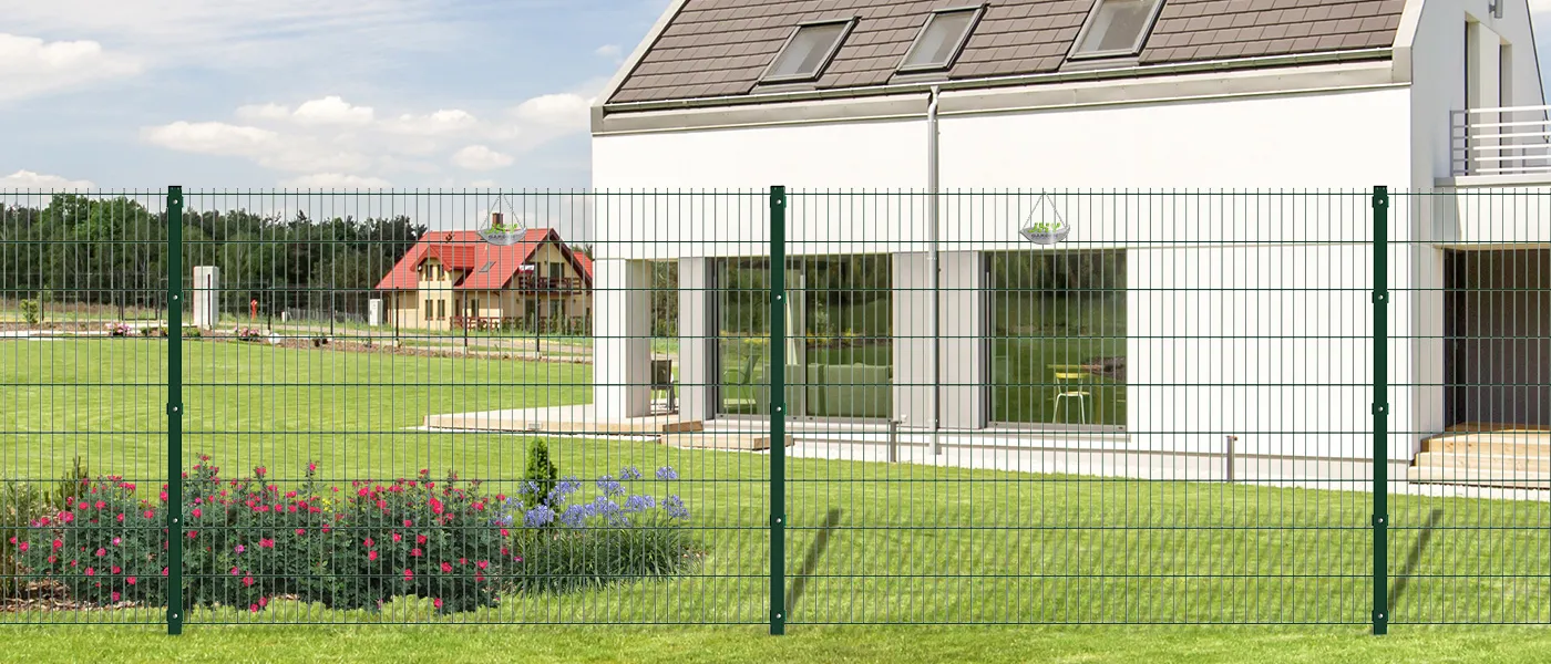 6/5/6 2D DOUBLE WIRE FENCE PANEL COVER PLATE WIDTH 250CM & HEIGHT 183CM