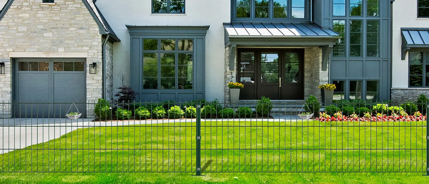 3D WELD MESH FENCE PANELS WIDTH 250CM & HEIGHT 63CM