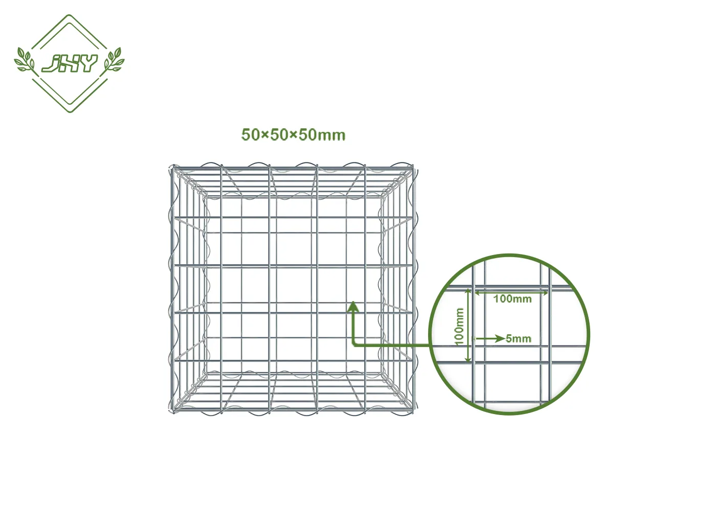GABION BOX 50×50×50CM