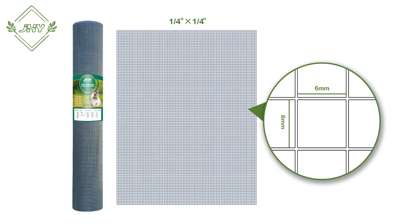 GALVANIZED WELDED WIRE MESH 6×6MM