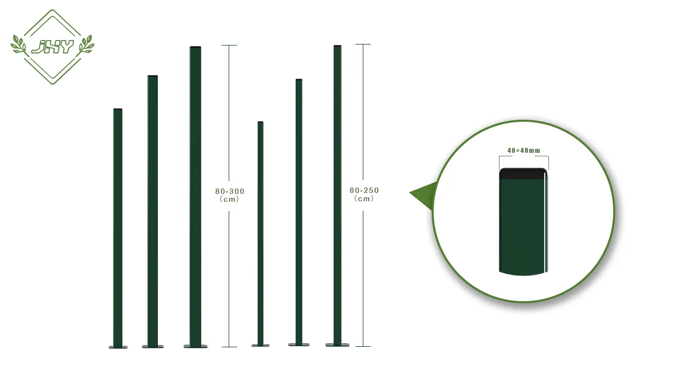 SQUARE METAL FENCE POST GALVANIZED & POWDER COATING LINE POST SQUARE METAL FENCE POST GALVANIZED & POWDER COATING LINE POST