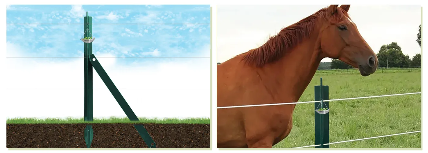 T POST GALVANIZED & POWDER COATING LINE POST