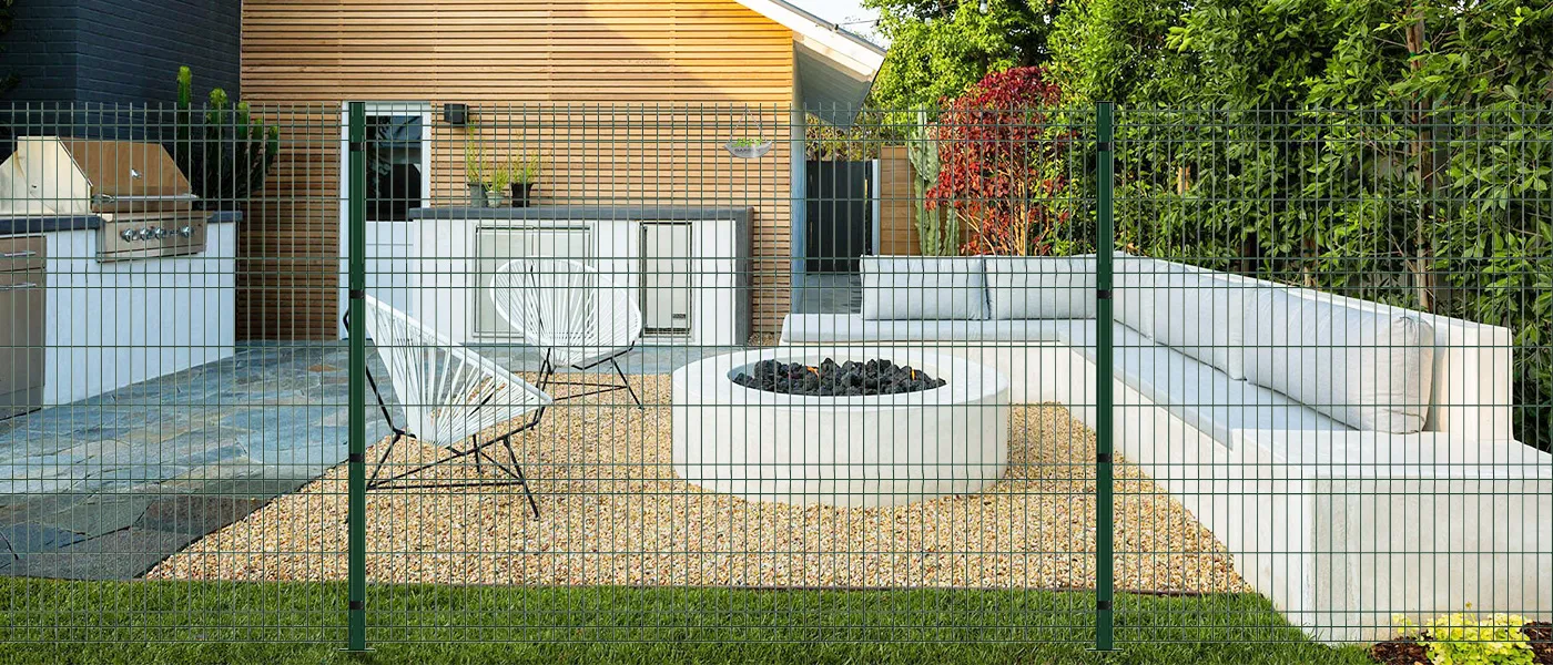 WELDED WIRE EURO FENCE PANEL WIDTH 250CM & HEIGHT 183CM