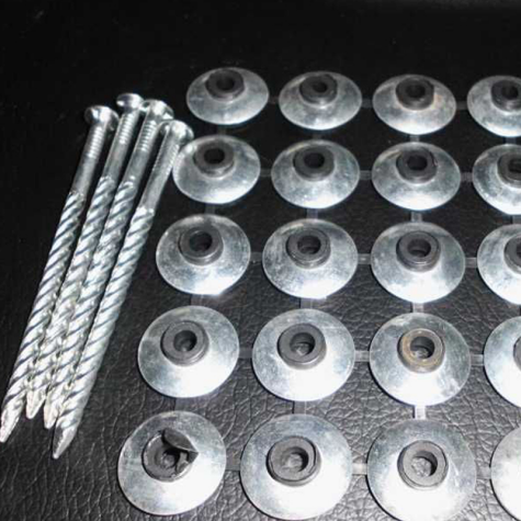 Repairing a Roof with New Roofing Nails