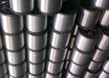 Galvanized shaft wire