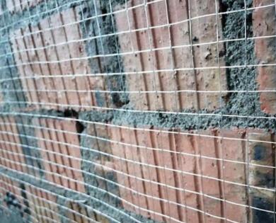 Wall welding mesh customization