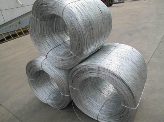 solid galvanized wire