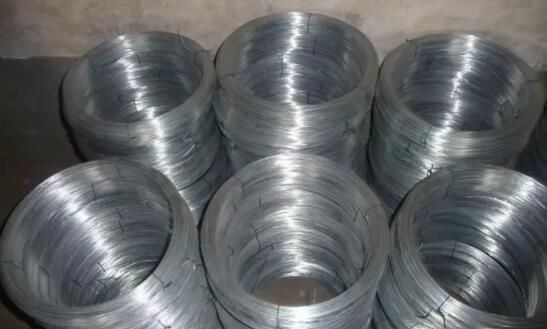 Package and bind galvanized wire