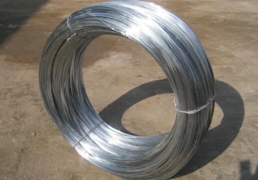Classification of raw pig iron for large coils of galvanized wire