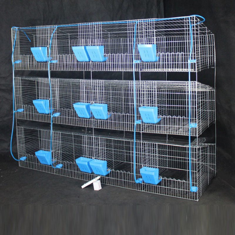 Galvanized Rabbit Cage – Rustproof, Safe & Easy-Clean