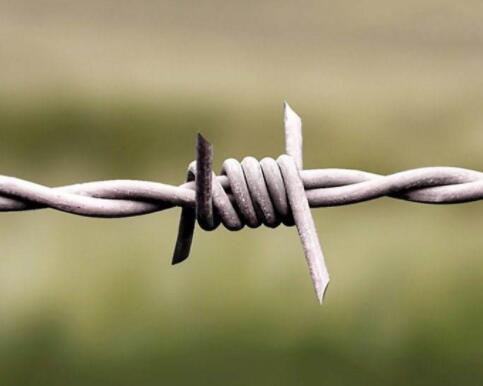 Railroad blade stabbing rope