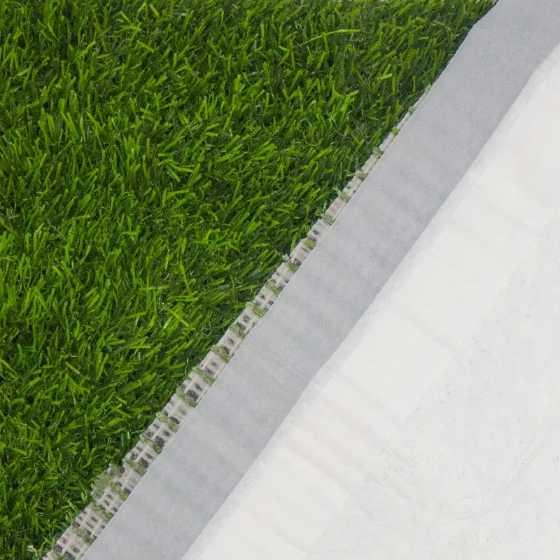 laying turf with dogs