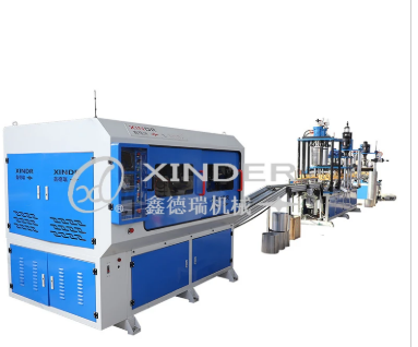 Efficient Barrel Production Line For Industrial Packaging