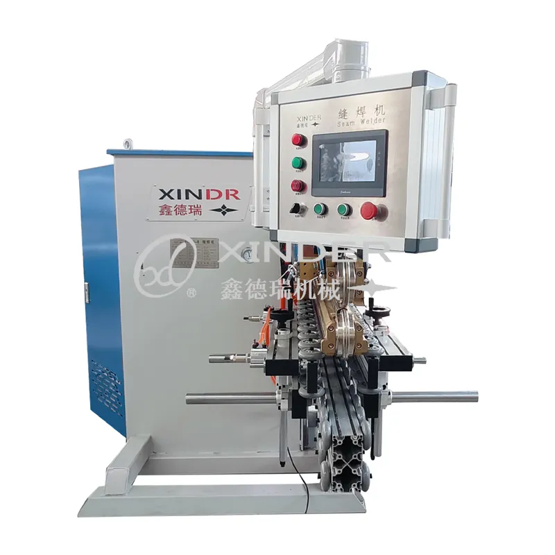 Fully automatic pneumatic double ear spot welding machine