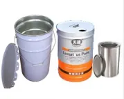 50 kilogram staalvat voor opslag en transport van vloeistoffen en afval