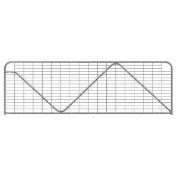 High Quality Galvanized Farm Gates with Smooth Edges for Safe Handling and Animal Protection