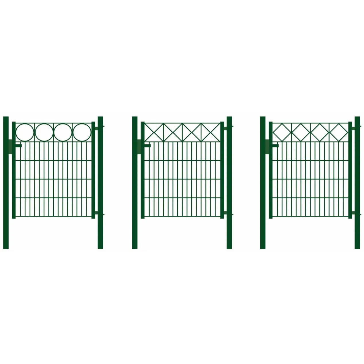 Large Single Gate in Agricultural Settings